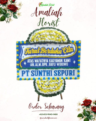 Papan Bunga Duka di Donggala Kodi