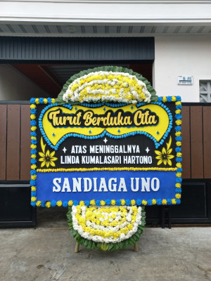 Papan Bunga Duka di Donggala Kodi